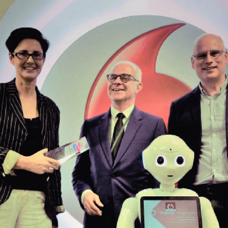 cover art for Episode 14: How Vodafone Won a Digital Workplace of the Year Award