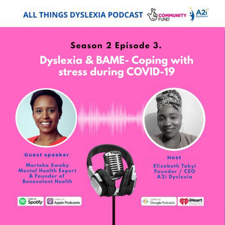 cover art for Dyslexia & BAME: