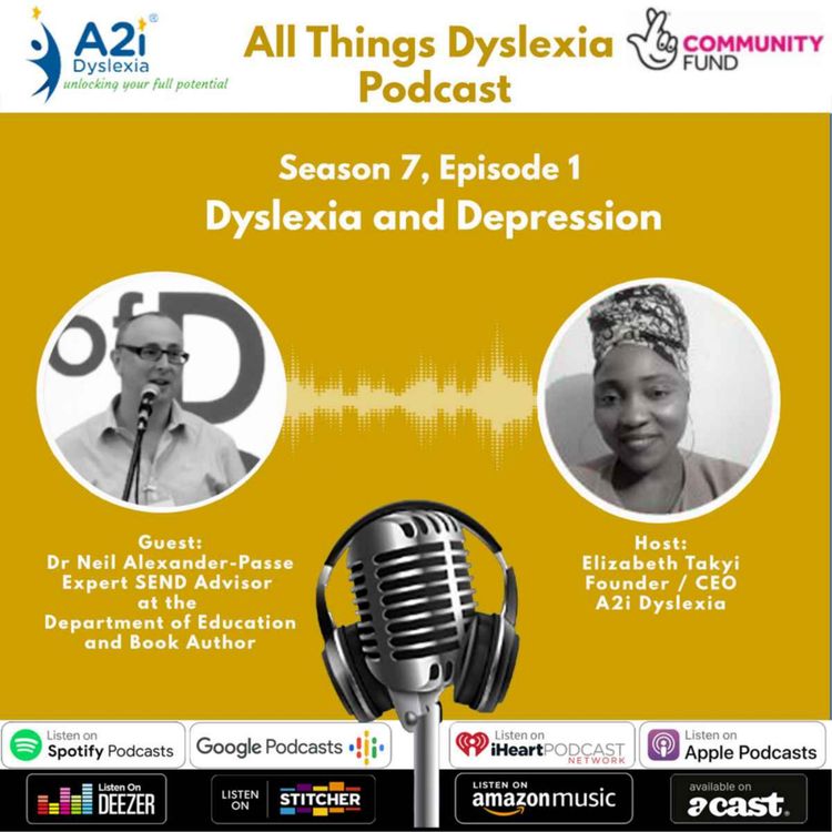 cover art for Dyslexia & Depression