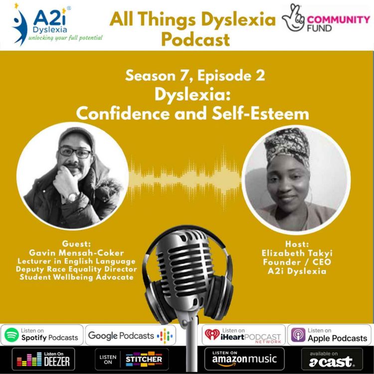 cover art for Dyslexia: Confidence and Self-Esteem