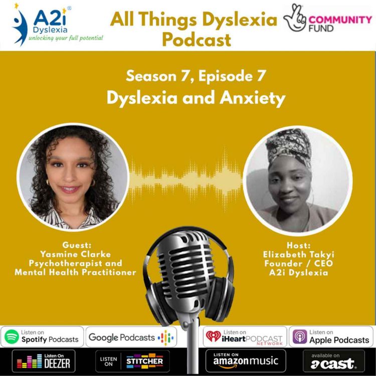 cover art for Dyslexia and Anxiety