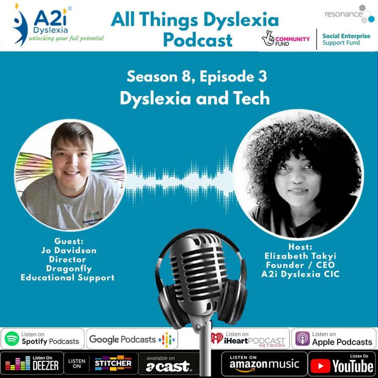 cover art for Dyslexia and Tech 