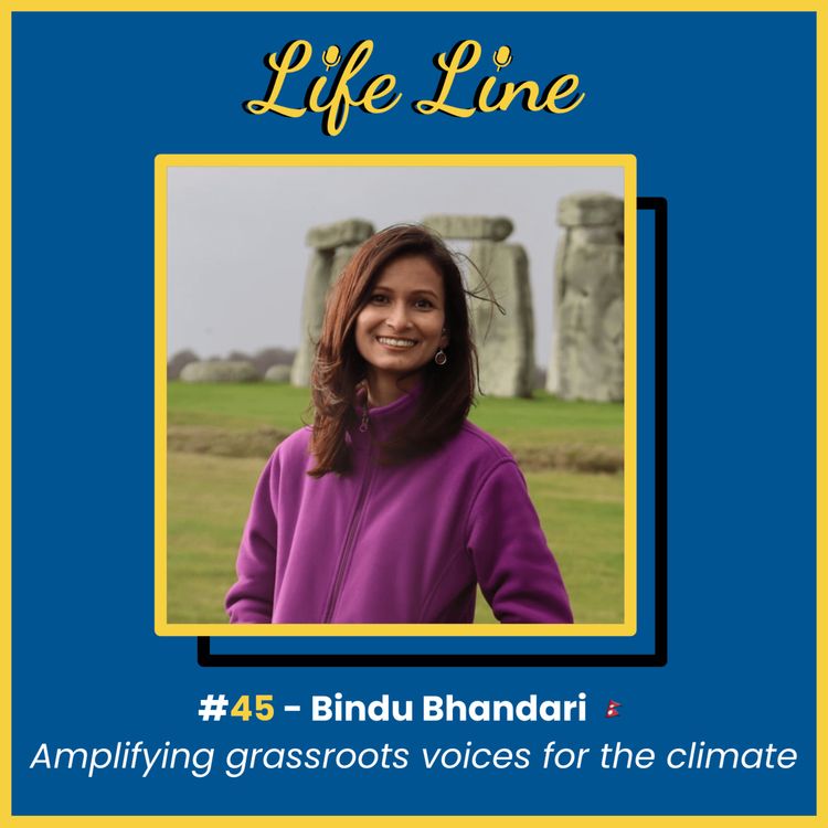 cover art for #45 Bindu Bhandari 🇳🇵 - Amplifying grassroots voices for climate action and gender equality