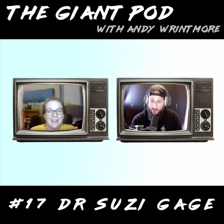 cover art for #17 DR SUZI GAGE: Say Why to Drugs, Scroobius Pip, and the Role of Psychedelics in Music