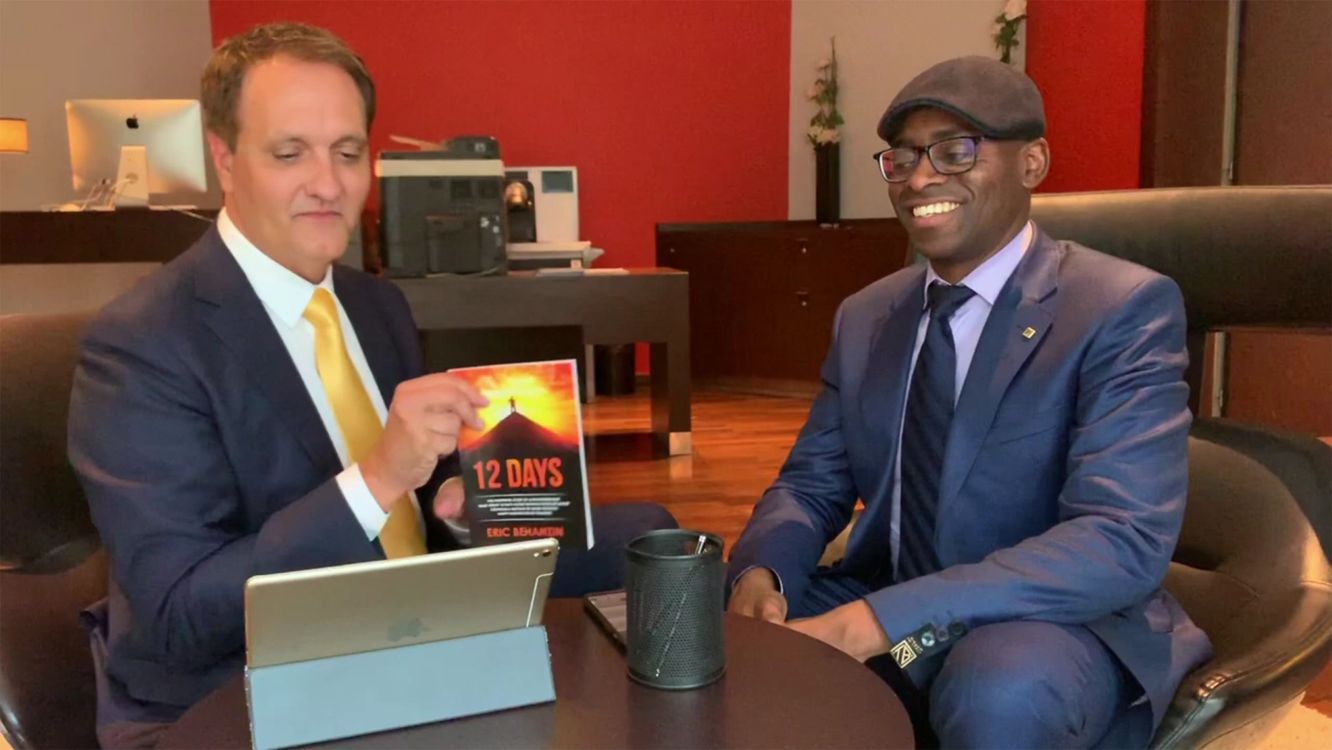 cover art for Peter Diaz Interviews Eric Behanzin – 12 Days – Hungry for Higher Performance