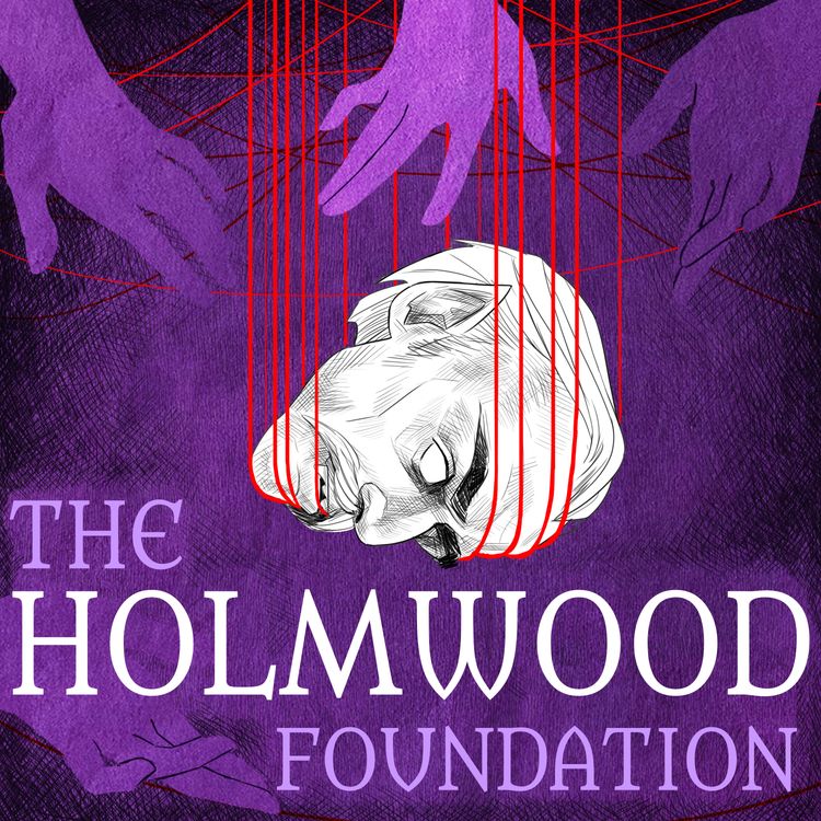 cover art for Feed Drop: The Holmwood Foundation, a modern sequel to Dracula with Victorian ghosts and a lot of feelings