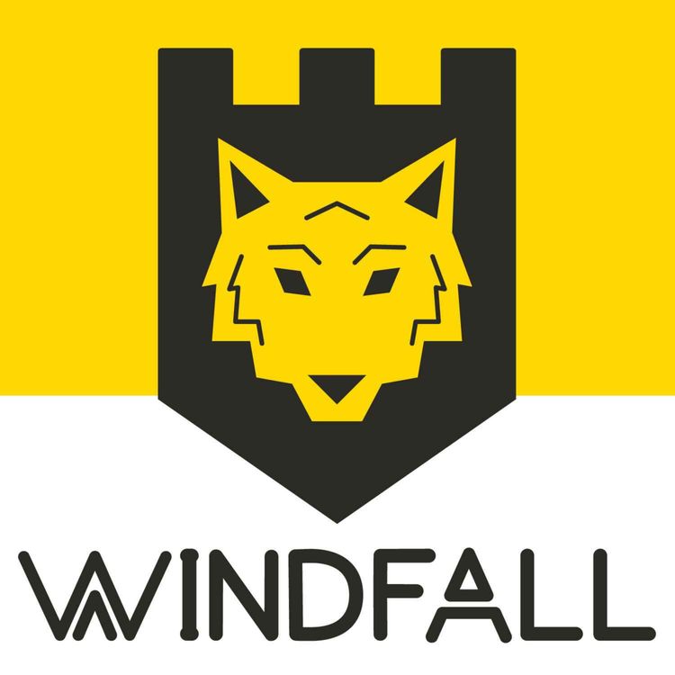 cover art for Feed Drop: Windfall, a sci-fi dystopia framed through intimate personal narratives
