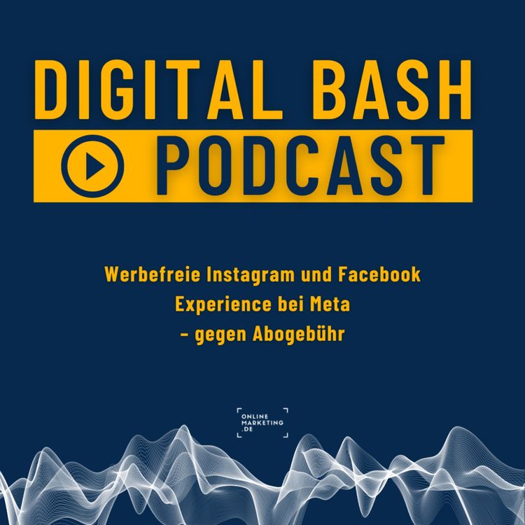 cover art for Weekly Update: Instagram und Facebook ohne Werbung gegen Abogebühr