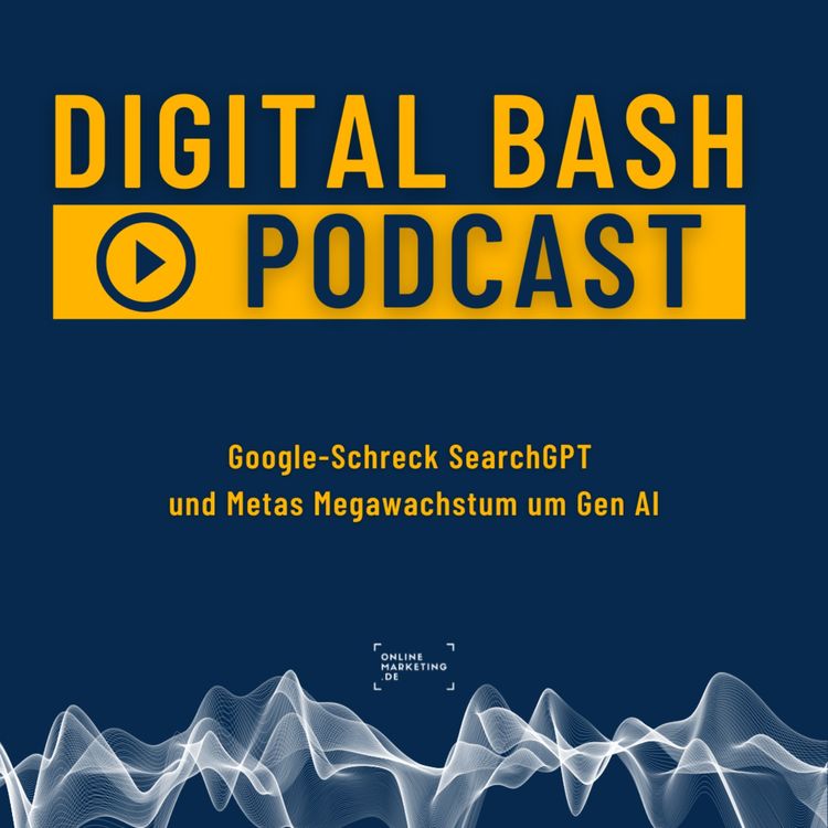 cover art for Weekly Update: Google-Schreck SearchGPT und Metas Megwachstum