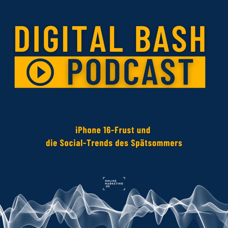 cover art for Weekly Update: iPhone 16-Frust und die Social-Trends des Spätsommers