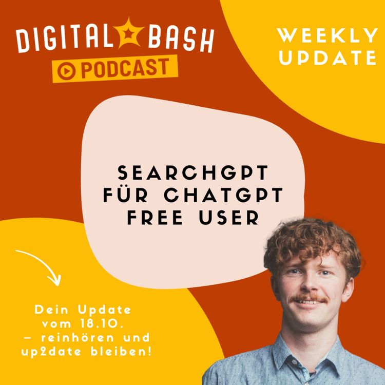 cover art for Weekly Update: SearchGPT für mehr User verfügbar