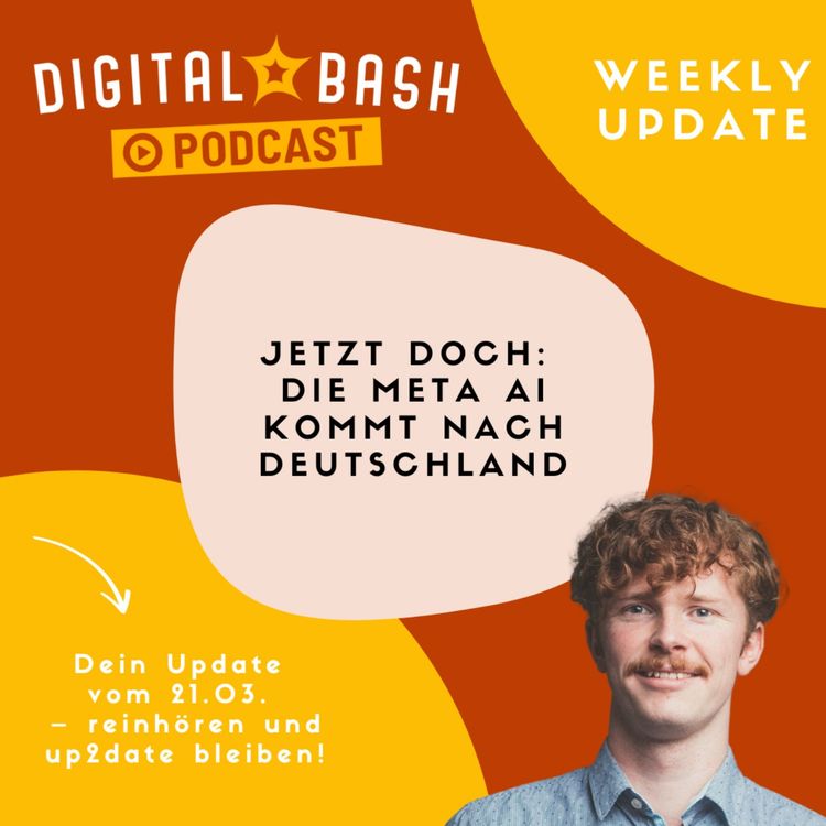 cover art for Weekly Update: Meta AI jetzt auch in Deutschland