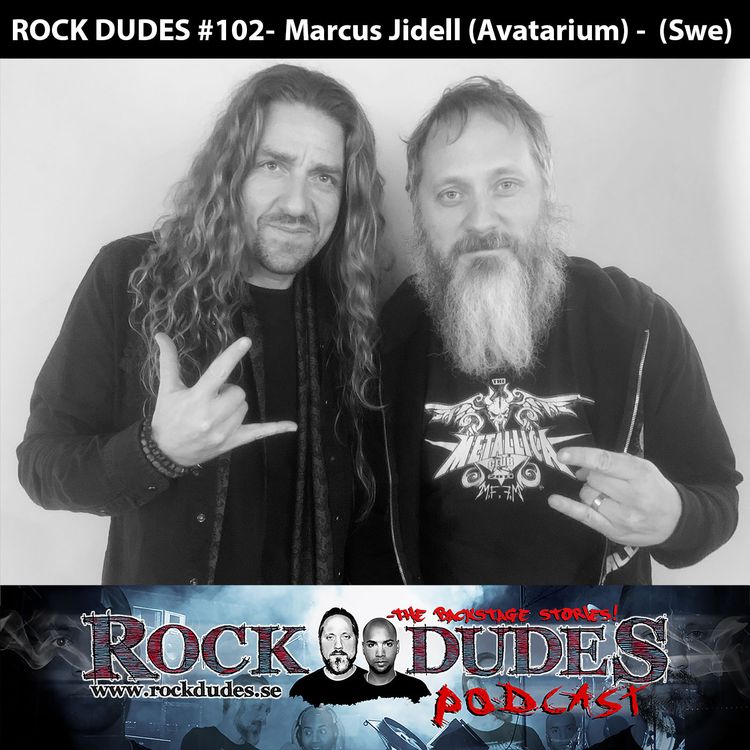 cover art for Rock Dudes #102 - Marcus Jidell (Avatarium) - (Swe)