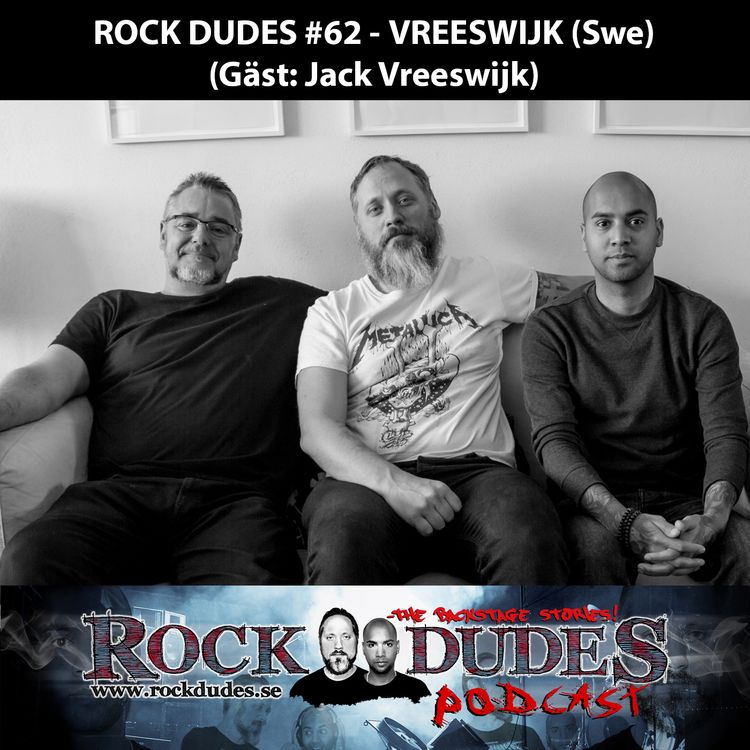 cover art for Rock Dudes #62 – VREESWIJK (Gäst: Jack Vreeswijk) – (Swe)