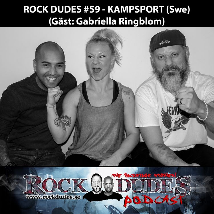 cover art for Rock Dudes #59 – KAMPSPORT (Gäst: Gabriella Ringblom) – (Swe)