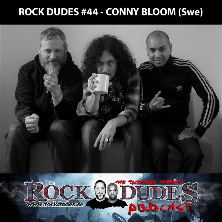 cover art for Rock Dudes #44 – Electric Boys (Gäst: Conny Bloom) – (Swe)