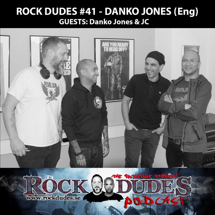 cover art for Rock Dudes #41 – Danko Jones (Guests: Danko Jones, JC) – (Eng)