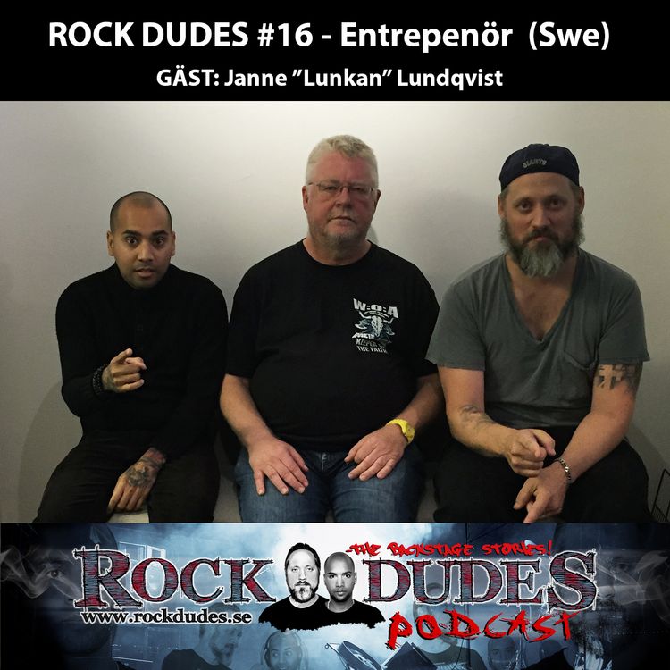 cover art for Rock Dudes #16 – Entrepenör (Gäst: Janne Lundqvist) – (Swe)