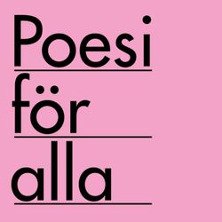 cover art for Poesi för alla