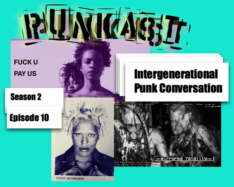 cover art for Intergenerational Punk Conversation, feat. Tequila Mockingbird, FUPU and mirrored fatality