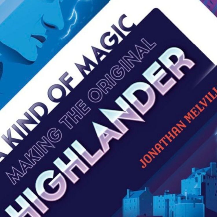 cover art for Highlander with author Jonathan Melville