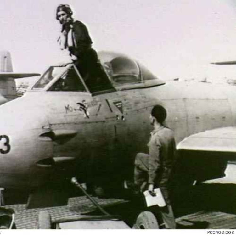 cover art for 77th Squadron RAAF in Korea