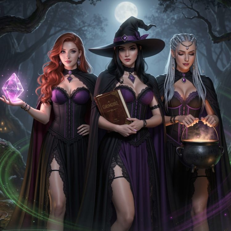 cover art for Hekseri og Magi: Coven of Dystopia