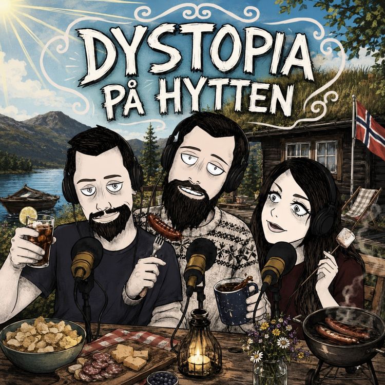 cover art for Hyttecast: På Hyttetur Med Dystopia i Bur