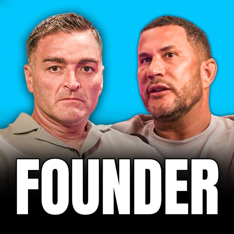 cover art for FOUNDER #16. Wild Story of British Billionaire, Chaos, Clubs to Legalised Cannabis - Maximillian White