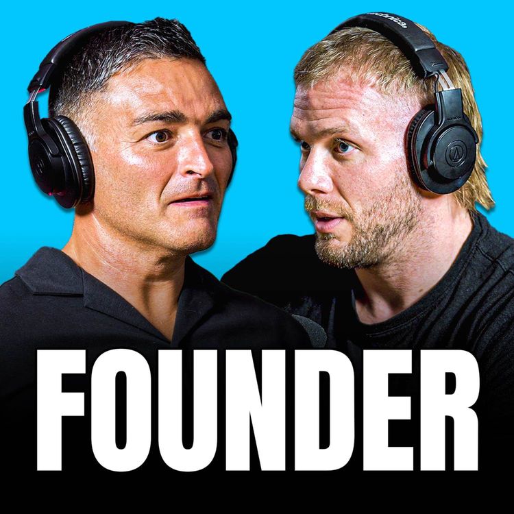 cover art for FOUNDER #2. Inside The Mind of a Marketing Genius & Neutronic Drinks Owner - James Smith