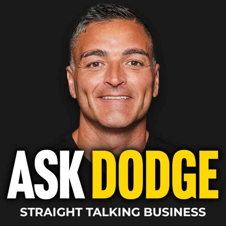 cover art for Ask Dodge #3. Why Live Events Are The Future & The Power of Human Connection