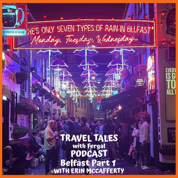 cover art for Belfast with travel writer Erin McCafferty