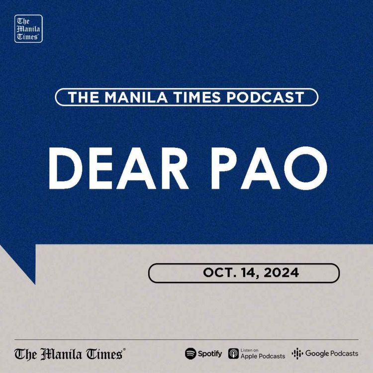 cover art for DEAR PAO: Will done via video recording | October 14, 2024