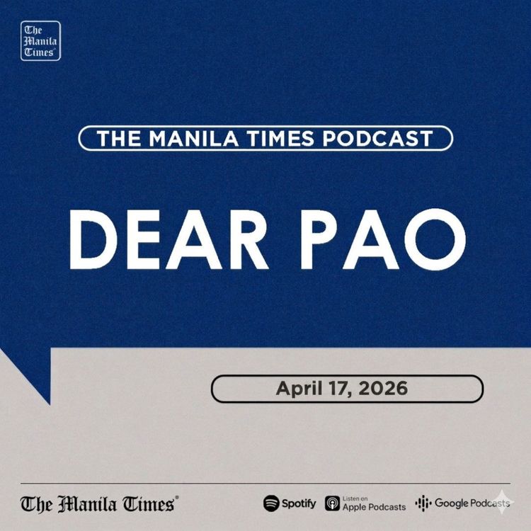 cover art for DEAR PAO: Why are electric vehicles given priority? | Apr 17, 2026