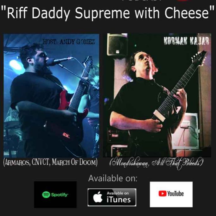 cover art for Alright Take 5 Podcast - Riff Daddy Supreme With Cheese with Norman Najar (Mondoshawan, All That Bleeds)