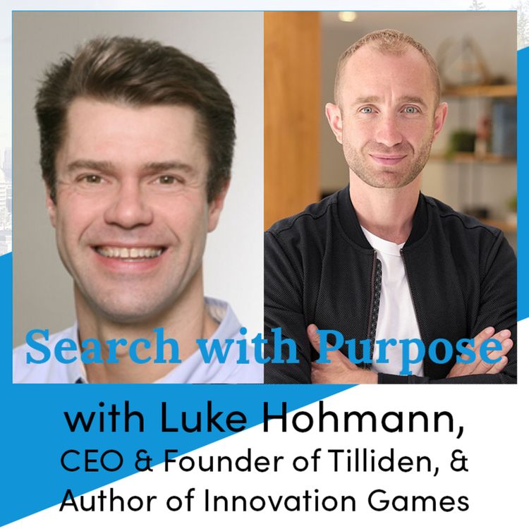 cover art for Ep. 8. Luke Hohmann: Innovation through games, Agile doing vs Agile being and teaching kids financial skills.