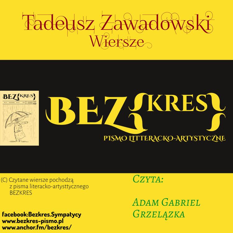 cover art for Tadeusz Zawadowski - Wiersze