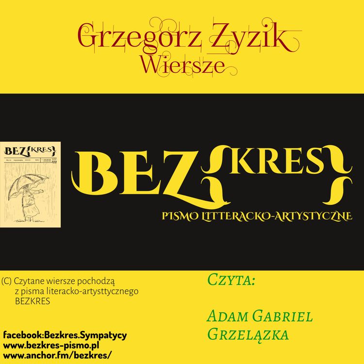 cover art for Grzegorz Zyzik - Wiersze
