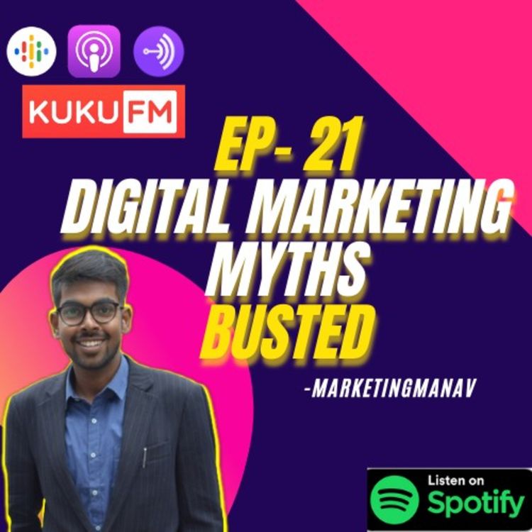 cover art for Digital Marketing Myths Bursted