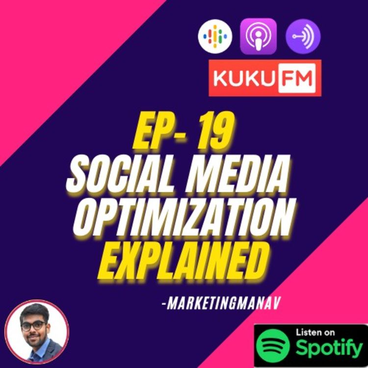 cover art for Ep -19 Social Media Optimization Part 01