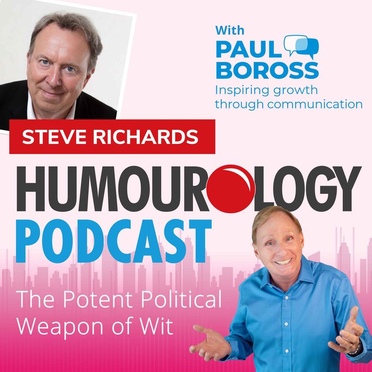 cover art for Steve Richards on The Humourology Podcast