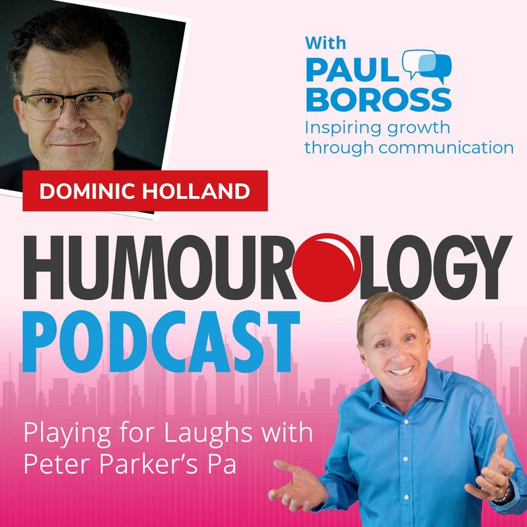 cover art for Dominic Holland - Playing for Laughs with Peter Parker’s Pa