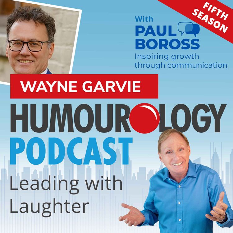 cover art for Wayne Garvie - Leading with Laughter