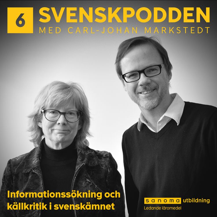 cover art for Informationssökning och källkritik i svenskämnet