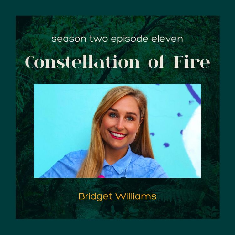 cover art for S2E11: Constellation of Fire with Bridget Williams
