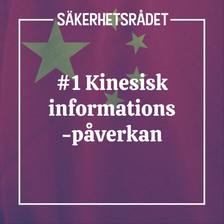 cover art for Kinesisk informationspåverkan