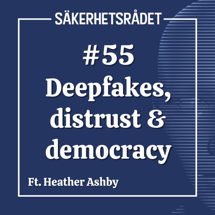 cover art for #55 The AI election year - deepfakes, distrust & democracy