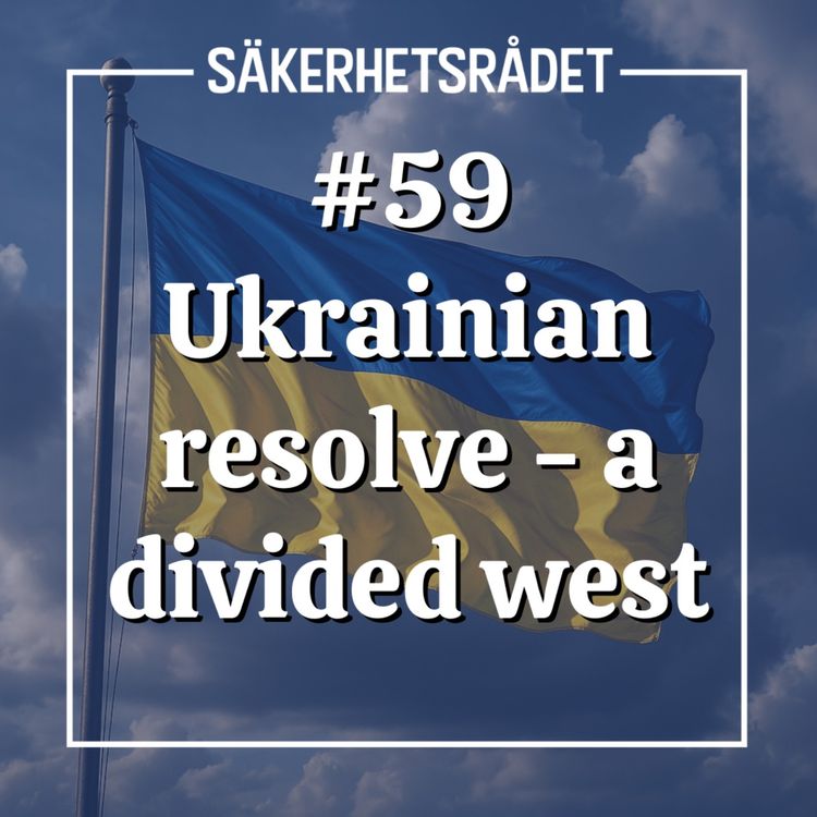 cover art for #59 Ukrainian resolve - a divided west