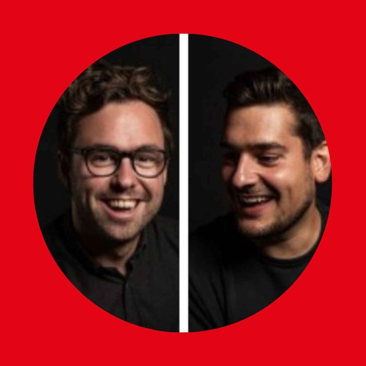 cover art for HR Talks #10 (sponsored episode) by Dries Reynders & Arne Knapen, co-founders of employer branding agency Eqip (NL)