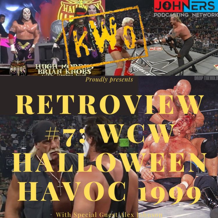 cover art for kWo Retroview #8 - Halloween Havoc 1999
